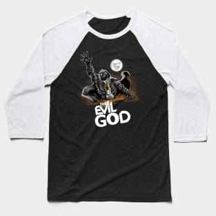 The Evil God Baseball T-Shirt